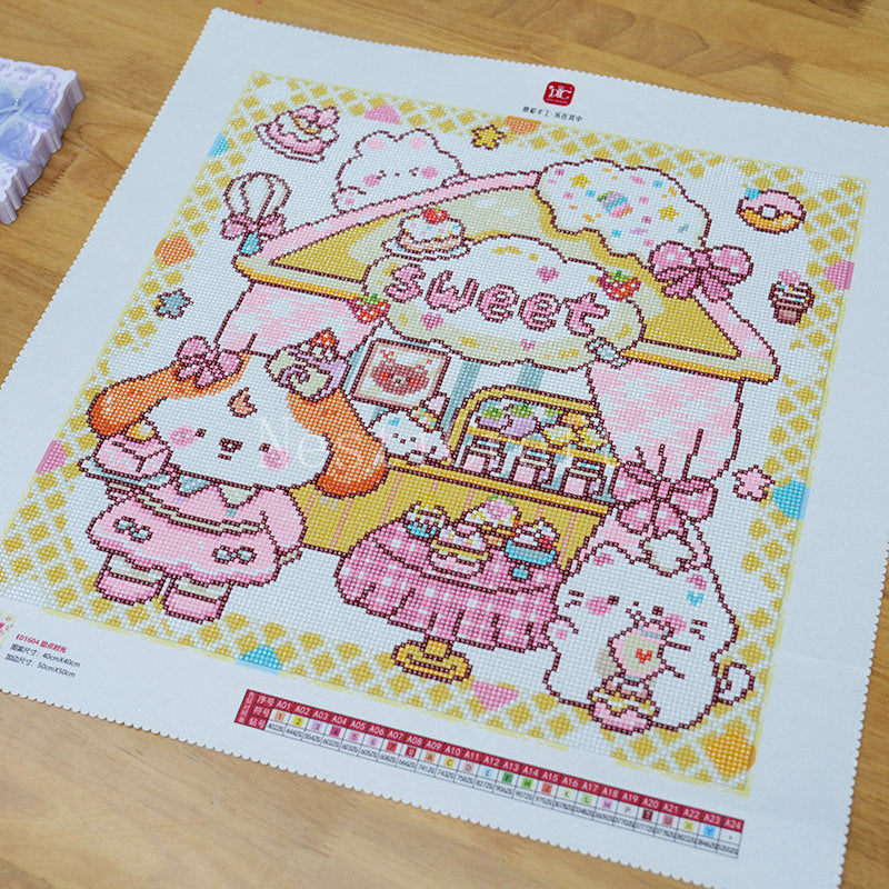 Cute Cartoon Diamond Painting DIY Kit by Nesti Craft