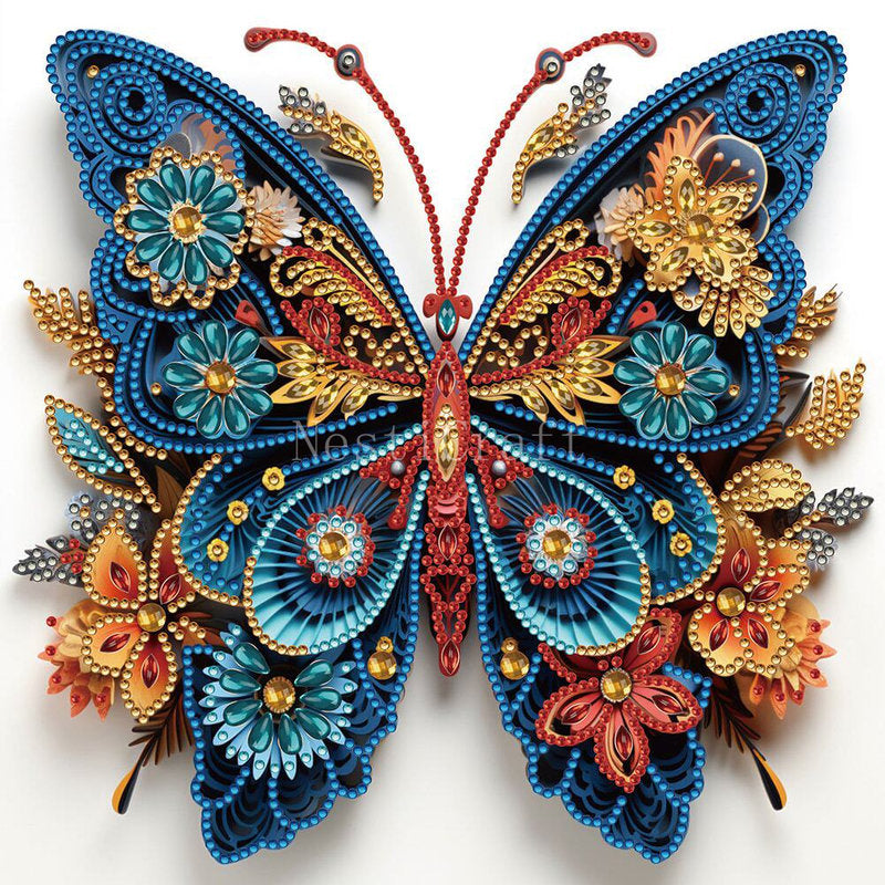 Butterfly Diamond Painting DIY Kit by Nesti Craft