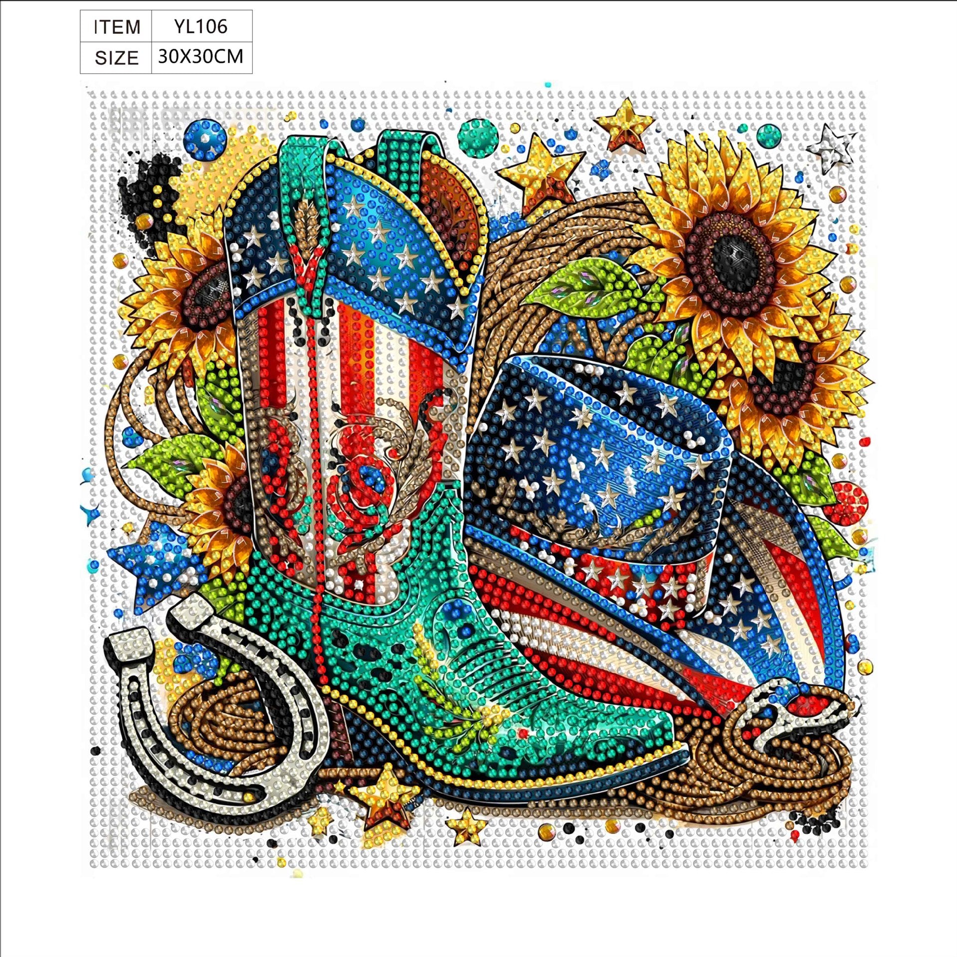 Diamond Painting DIY Kit – Vibrant Floral & Animal Designs by Nesti Craft