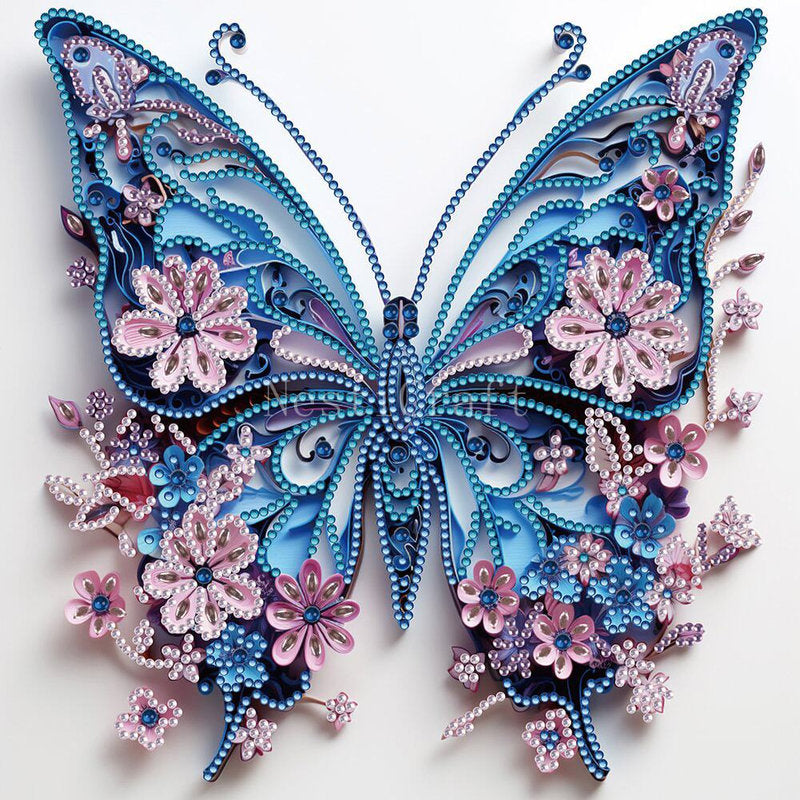 Butterfly Diamond Painting DIY Kit by Nesti Craft
