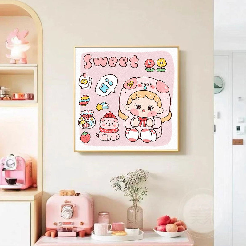Cute Baby Diamond Painting DIY Craft Kit by Nesti Craft