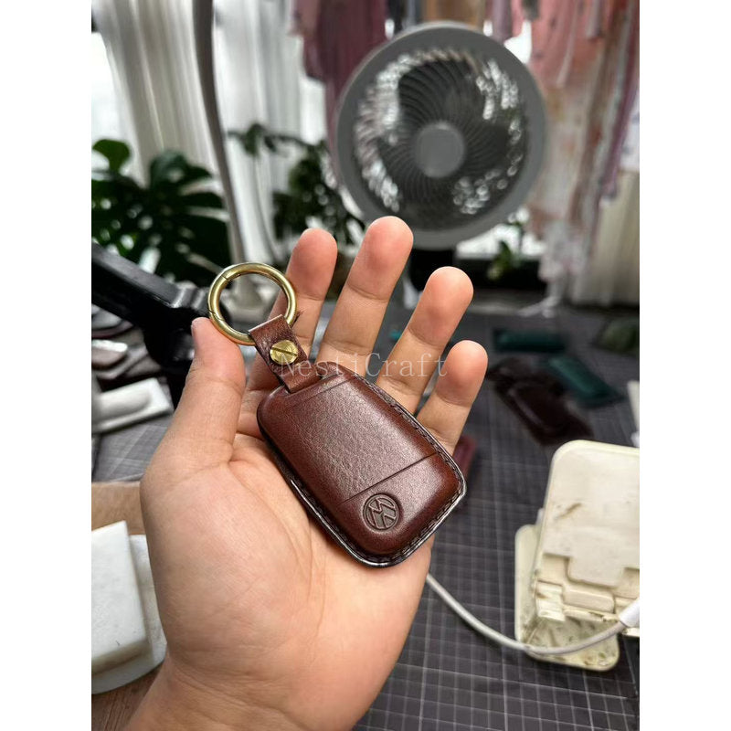 Handmade Italian Soft Genuine Leather Car Key Case