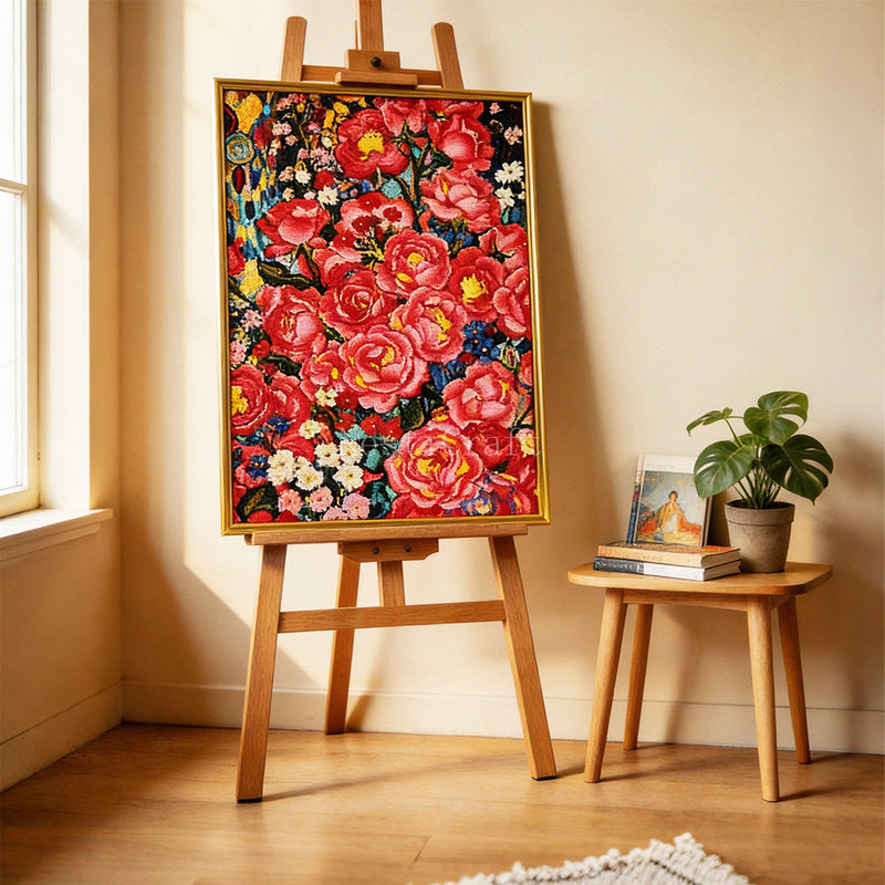Flourishing Flowers Diamond Painting DIY Kit by Nesti Craft
