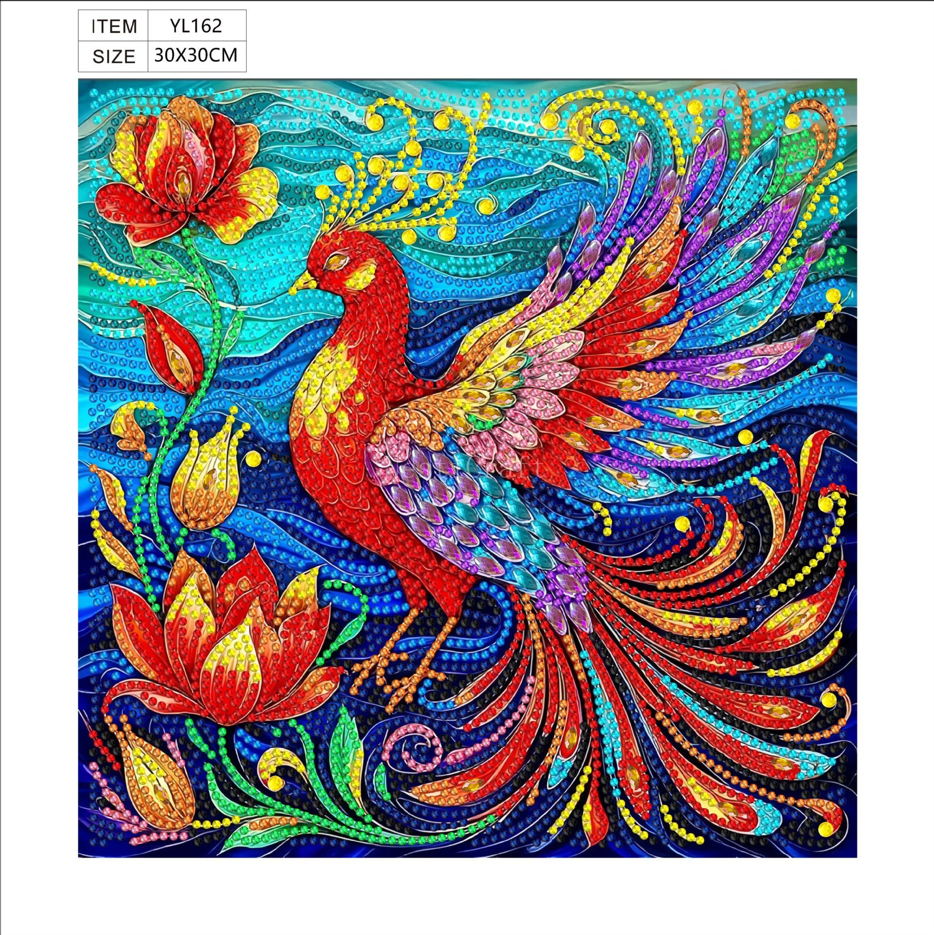5D Diamond Painting DIY Kit – Colorful Birds & Nature Designs by Nesti Craft